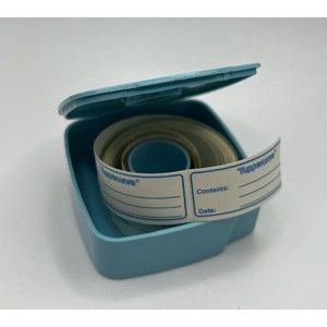 Tupperware Freezer Labels & Case